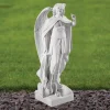 Saint Michael 58cm Marble Resin Garden Statue