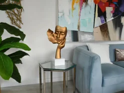 Secret Kiss 50cm Bronze Resin Indoor Sculpture