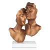 Secret Lovers 57cm Bronze Resin Indoor Sculpture