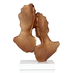 Secret Lovers 57cm Bronze Resin Indoor Sculpture