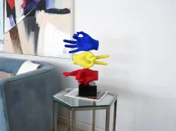 Silent Symbols 48cm Pop Art Resin Indoor Sculpture
