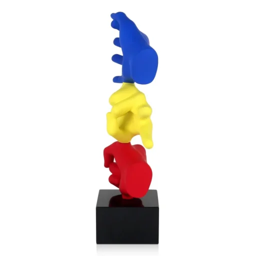 Silent Symbols 48cm Pop Art Resin Indoor Sculpture