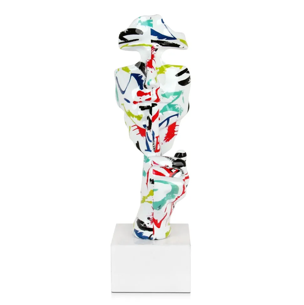 Silent Warrior 48cm Abstract Resin Indoor Sculpture
