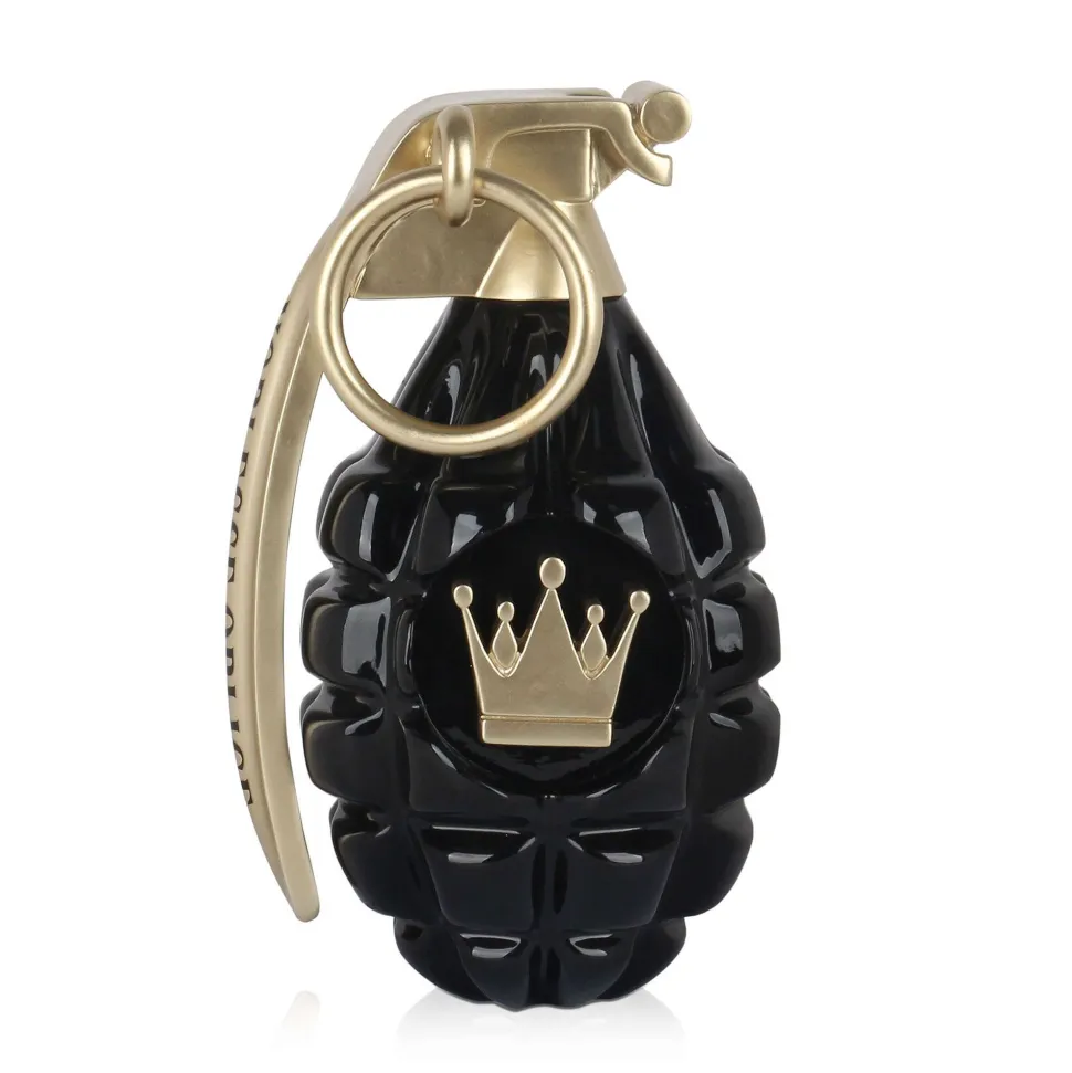 Sonic Grenade 25cm Black Resin Indoor Sculpture