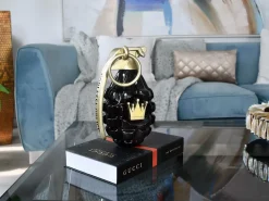 Sonic Grenade 25cm Black Resin Indoor Sculpture