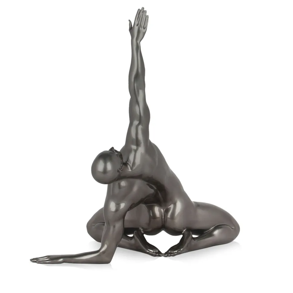 Soul Ascension 41cm Anthracite Resin Indoor Sculpture