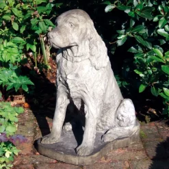Springer Spaniel Stone Garden Ornament