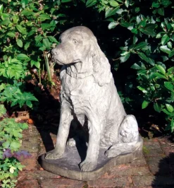Springer Spaniel Stone Garden Ornament