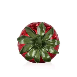 Strawberry Pop 24cm Red Resin Indoor Sculpture