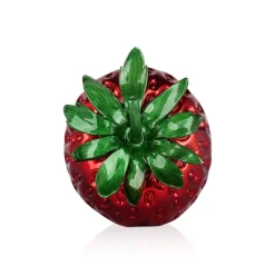 Strawberry Pop 31cm Red Resin Indoor Sculpture
