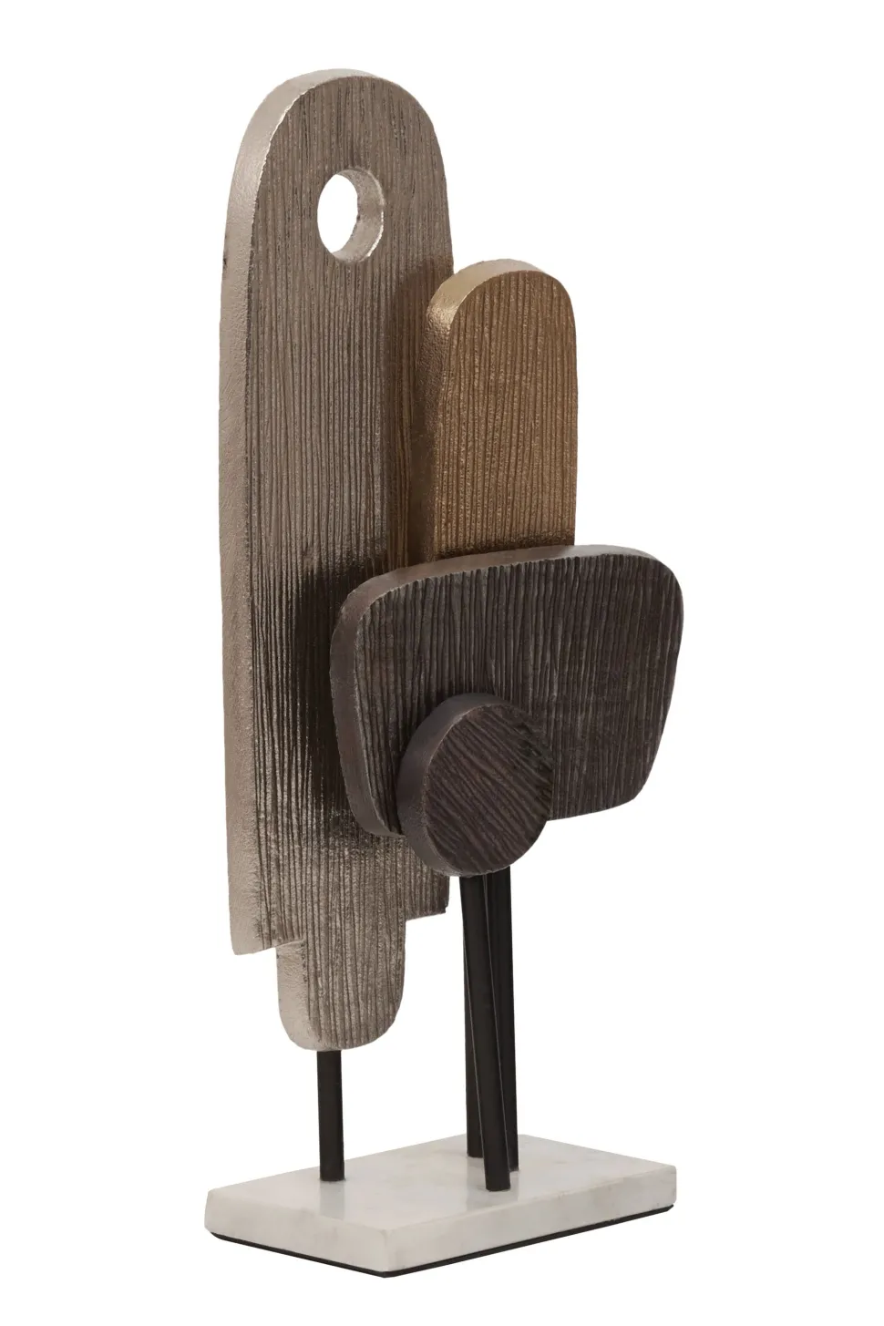 Symbolic 44cm Metal Indoor Sculpture