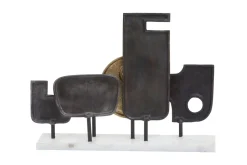 Symbolic 34cm Metal Indoor Sculpture