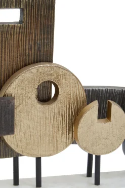 Symbolic 34cm Metal Indoor Sculpture