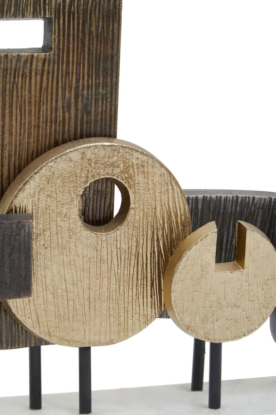 Symbolic 34cm Metal Indoor Sculpture