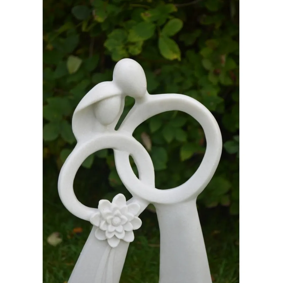 The Wedding Modern Poly Resin Garden Statue