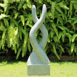 Visage Contemporary Stone Garden Sculpture