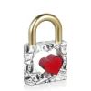 Wealth Padlock 28cm Gold Resin Indoor Sculpture