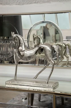 Wildheart Horse 48cm Metal Indoor Statue