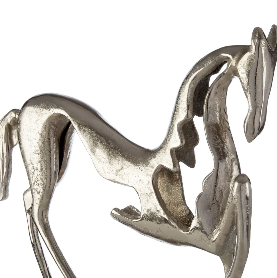 Wildheart Horse 48cm Metal Indoor Statue